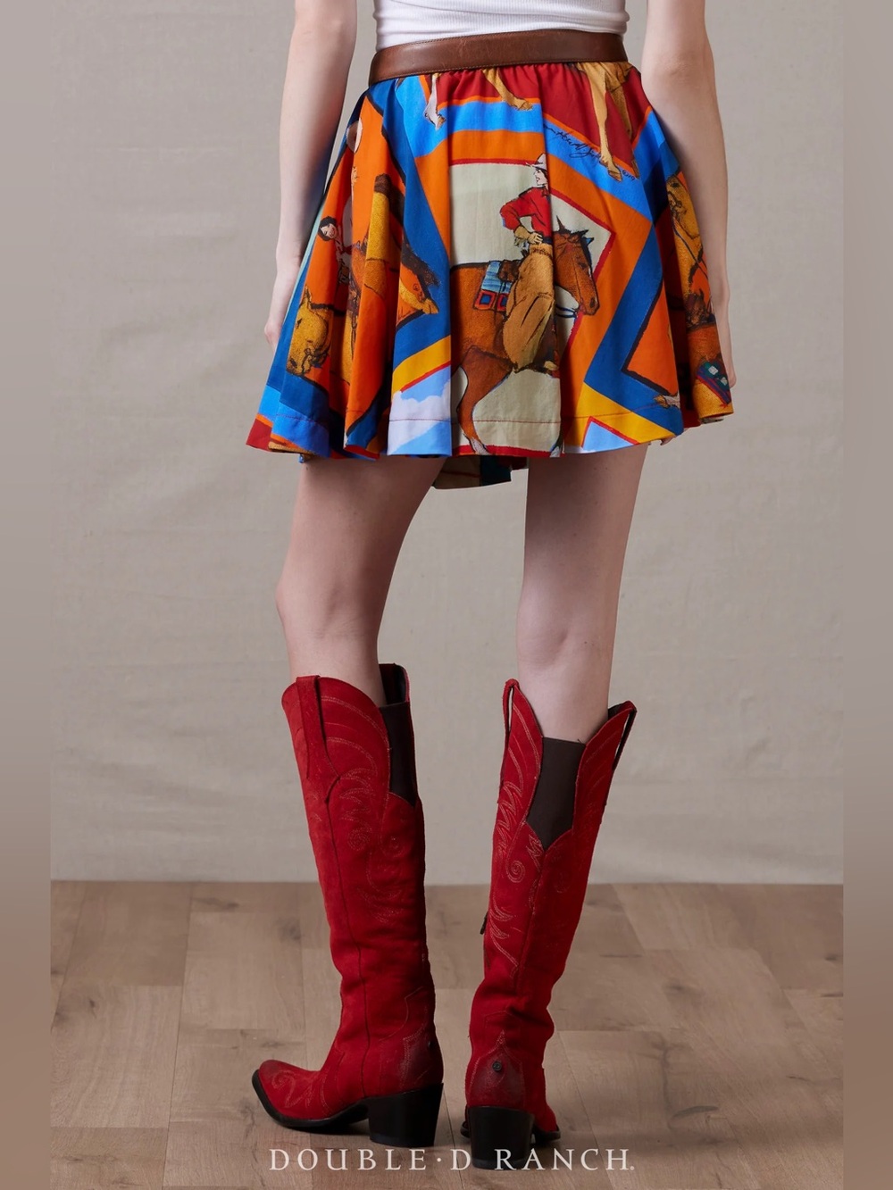 NWT Double D Ranch Women Of The Range Skirt - Picture 4 of 4